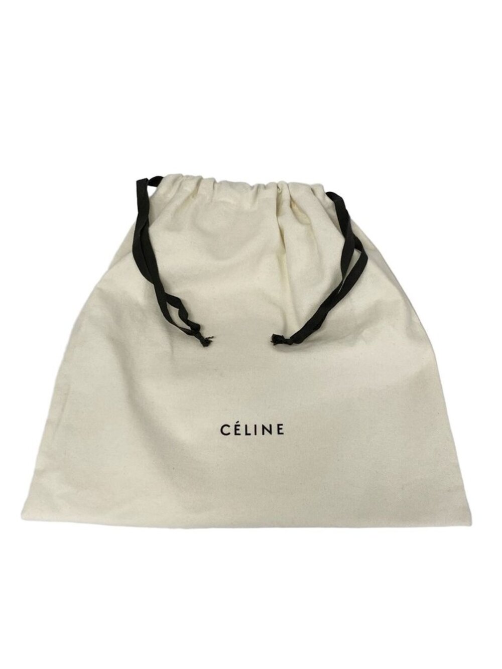 ★SOLD★ ★SOLD★ Celine Shoulder Bag Triolage Gray Beige Leather - Picture 8 of 12